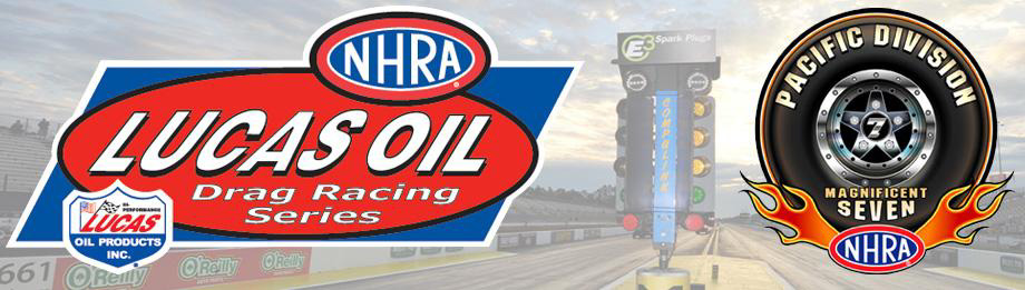 NHRA Division Seven Lucas Oil Drag Racing Series banner